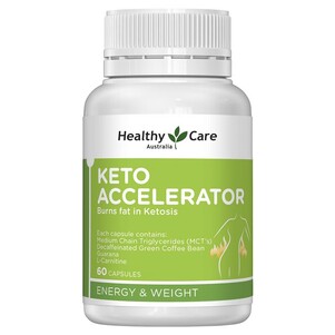 (PRE ORDER) Healthy Care Keto Accelerator 60 Capsules shelf life 2yrs